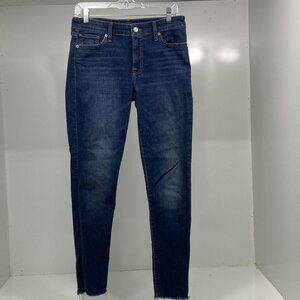 Lucky Brand Womens raw hem skinny jeans Size 6/28